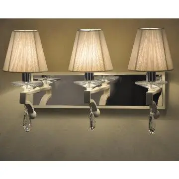 Classical candle white modern indoor designer wall lights uk