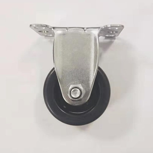 2.5'' Fixed Industrial Black PP Caster