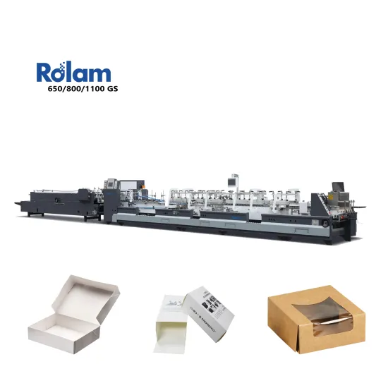 1000LC Automatic High-Speed Paper Box Folding and Gluing Machine