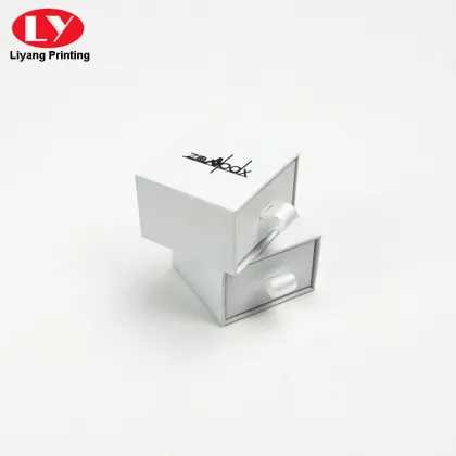 Slide Ring Gift Box Packaging For Ring