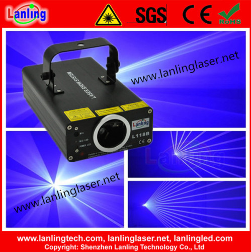 100MW Single Color Blue Stage Laser Lighting