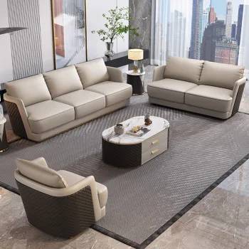 Wholesale Modern Leather 1+2+3 Sectional Sofas - Hot Sale Furniture Manufacturer
