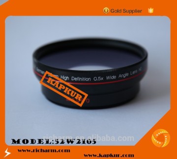 52 mm 0,5x groothoeklens
