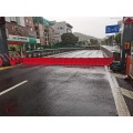 Flexible flood ABS barrier flood protection for garage