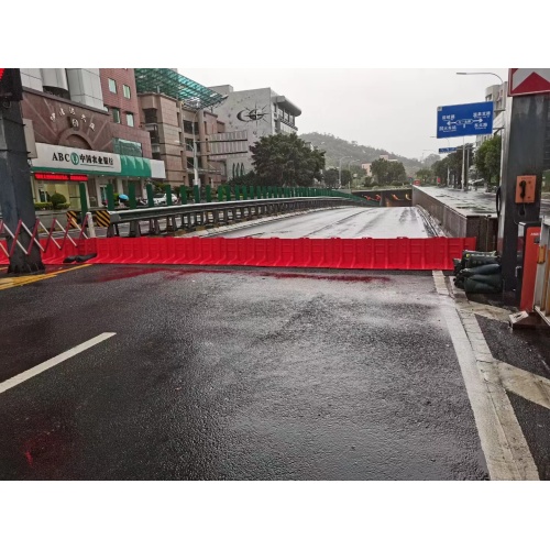 Flexible flood ABS barrier flood protection for garage