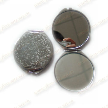 Fashion metal cosmetic miorrrv,Double-side Promotional advertising mirror