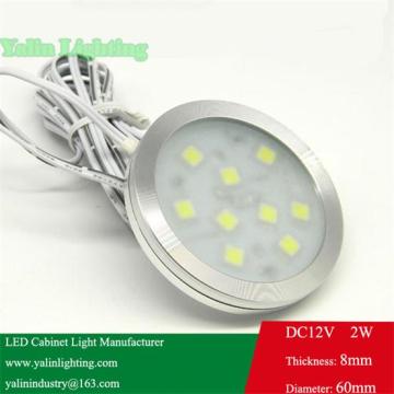 12V linkable under cabinet LED lamp, kitchen closet slim aluminum light set