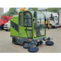 fully enclosed road sweeper