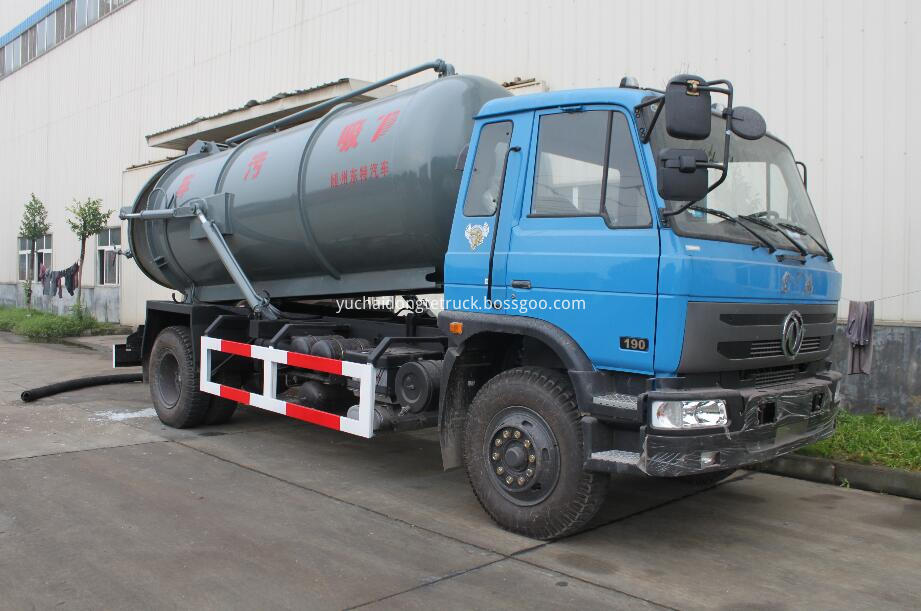 10,000 liters sludge suction truck