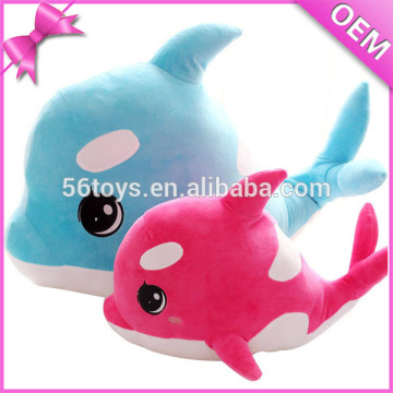 wholesale dolphin animal plush toys / customized sea animal dolphin toys / OEM factory with ICTI audit sea animal toys