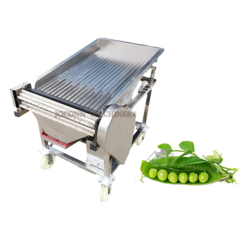 Big Hopper Pea Beschussmaschine für frische Edamame und Sojabohnen -Dehulling