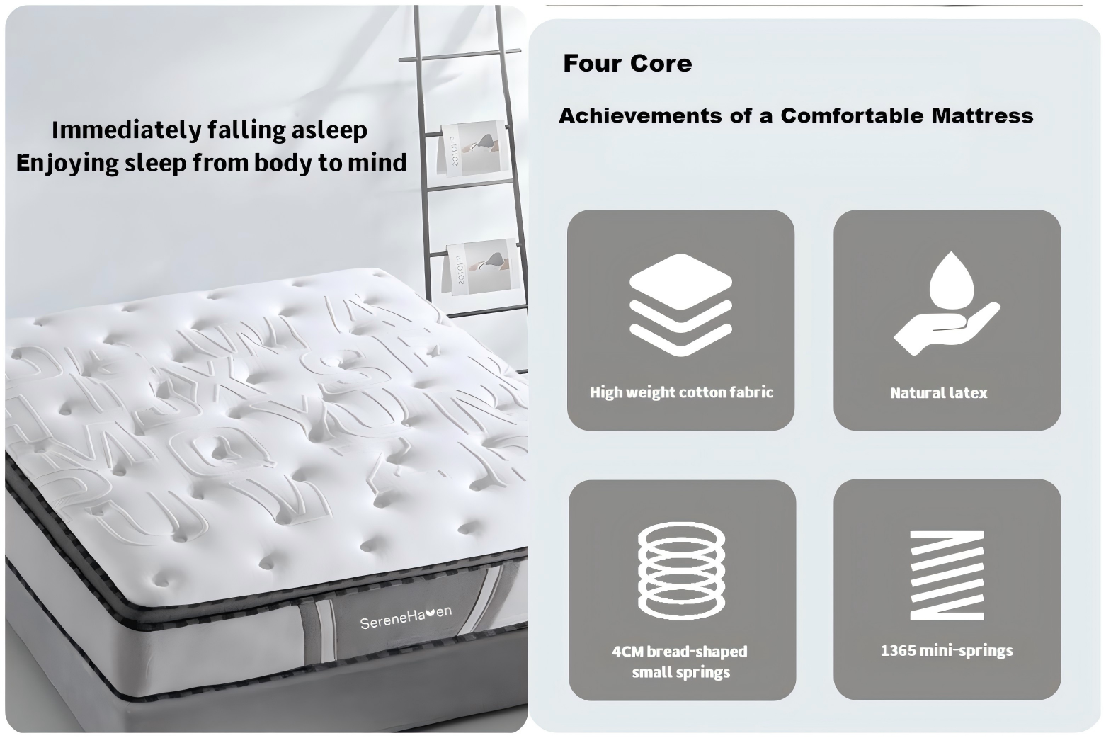 Breathable and comfortable spring mattress (9)