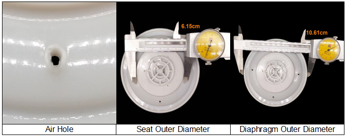 Diaphragm For AE1440B AE1440R AE2440B AE2440R