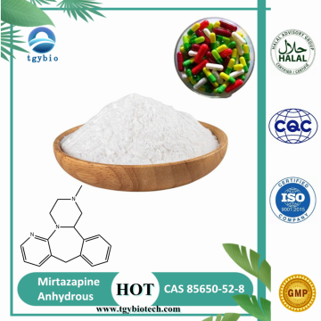 High Quality Mirtazapine Anhydrous Powder for Antidepressant