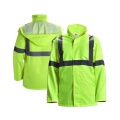 100% Polyester 300D Oxford Hi vis Rain Wear