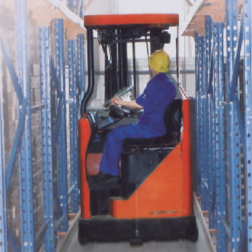 Система стеллажей для привода на продажу