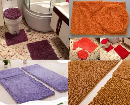 Bathroom Rug Sets Customizable Mat