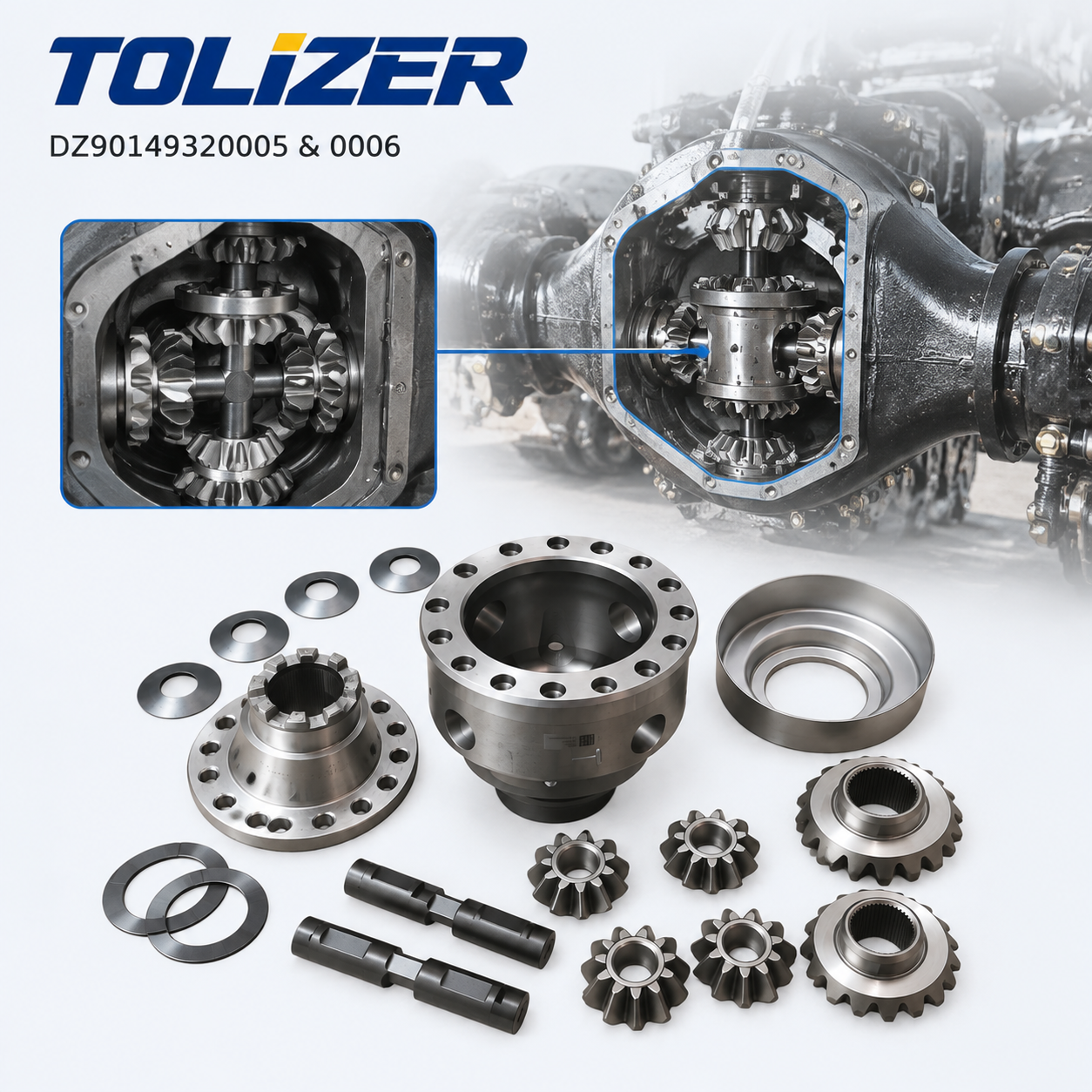Shacman Differential Parts