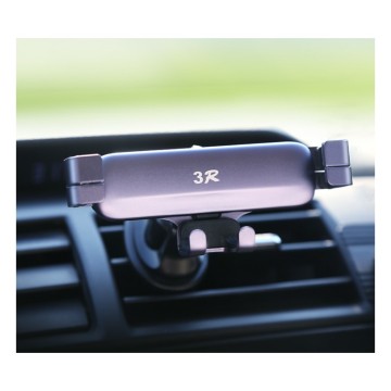 Porta del telefono meta -auto retrattile con ampia compatibilità e supporto a gravità per il supporto per lo sfiato dell'aria