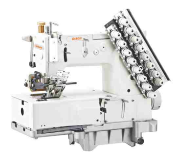 DS-1408PL 14 Needle Flatbed Double Chain Stitch Sewing Machine