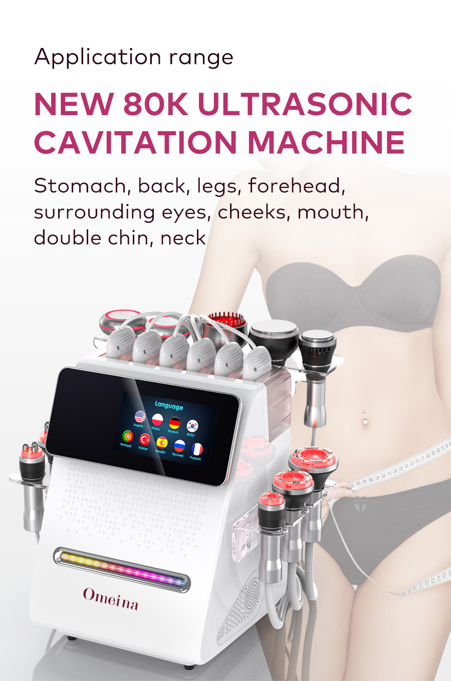 Omeina cavitation machine professional 80k