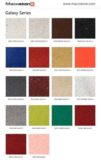 Engineered quartz stone