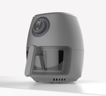 Amazon's Top Selling Mini Air Fryer: Oil-Free Deep Frying with Glass Pot - Customizable & Compact Cooking Solution
