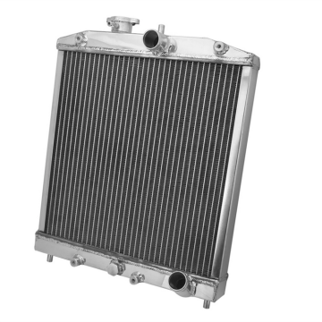 104.5140-42 Racing Dual Core Full Aluminum 2-Row Radiator for 92-00 Honda Civic/Del Sol/Integra