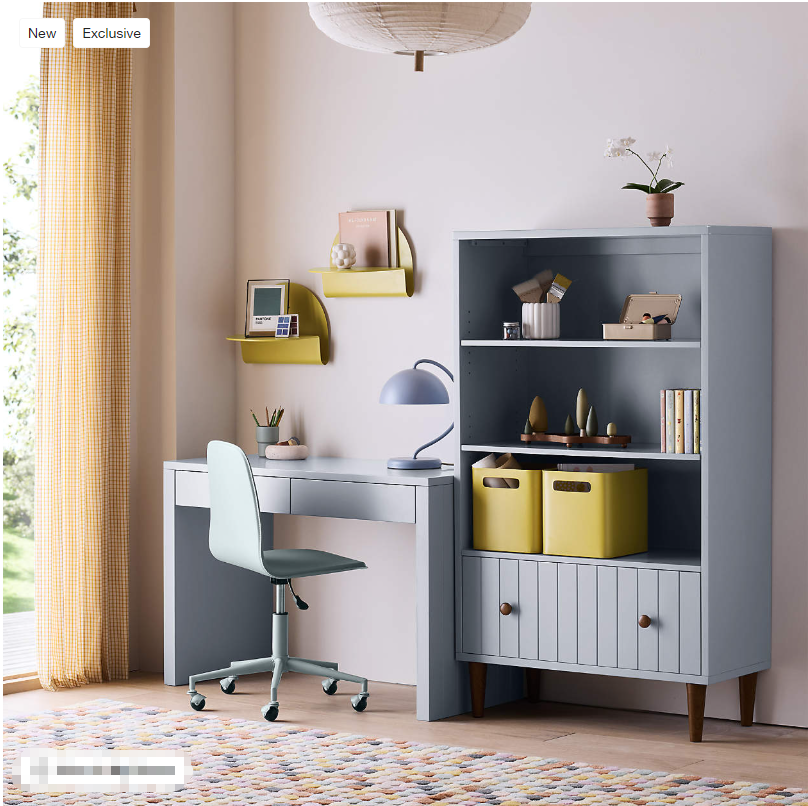 Nello Blue Metal Desk Lamp (6)