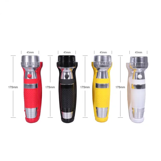 Multi-Functional Wall-Mounted Aluminum Flashlight: Essential for Hotel Fire Emergencies and Guest Room Safety