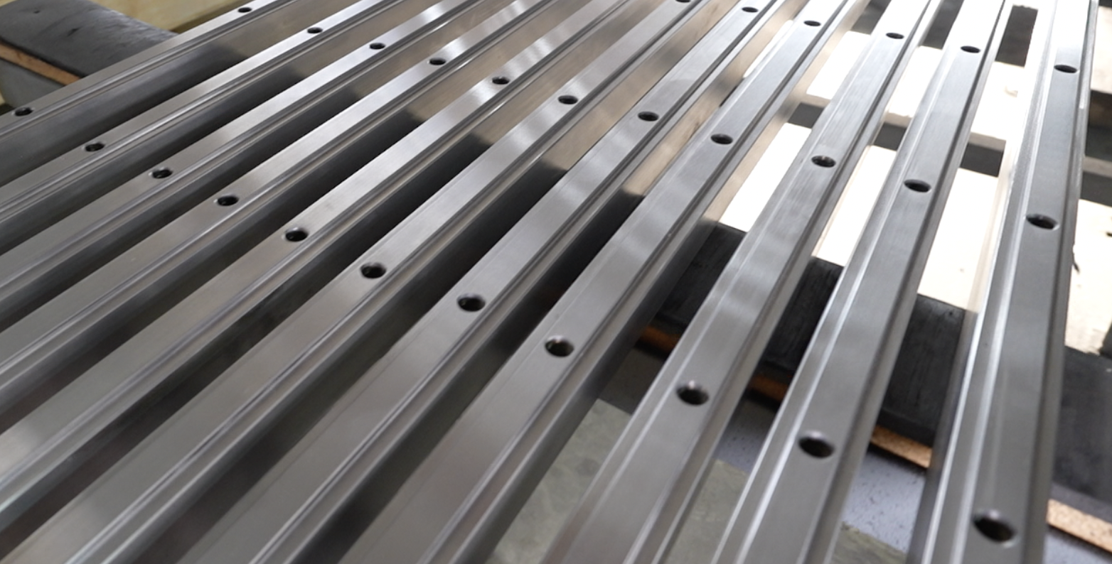 Machine tool guide rails