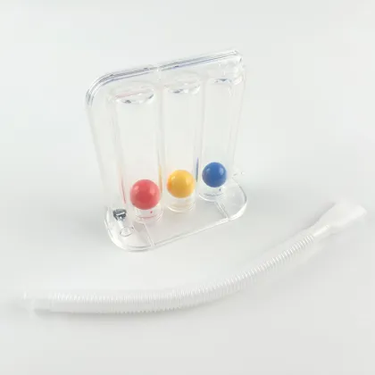 Portable Three Balls Breathing Spirometer