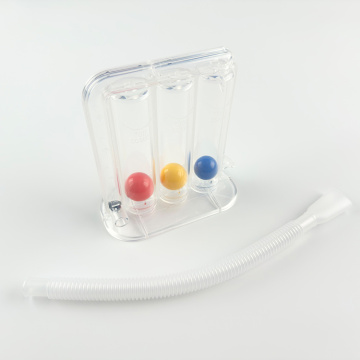 3 Ball khuyến khích Spirometer Huấn luyện viên thở