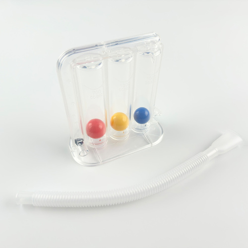 3 Ball khuyến khích Spirometer Huấn luyện viên thở