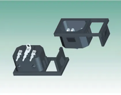 Shanghai Sinmar Electronics DB-14-5F+ Power Sockets 15A250VAC Multifunction Sockets Switch Sockets