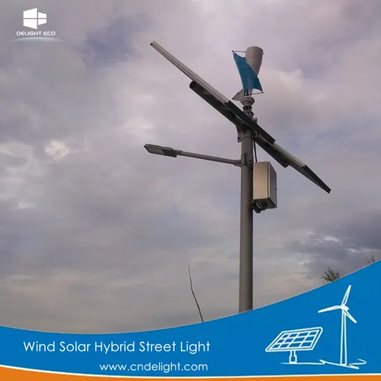 DELIGHT Vertical Wind Turbine Street Light