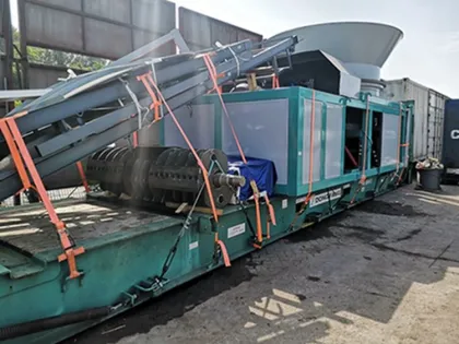 SHD wood crusher in Malaysia