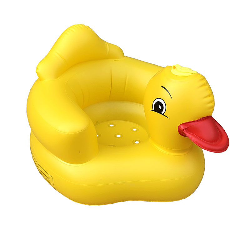 Yellow Duck baby chair Baby learning soft chair