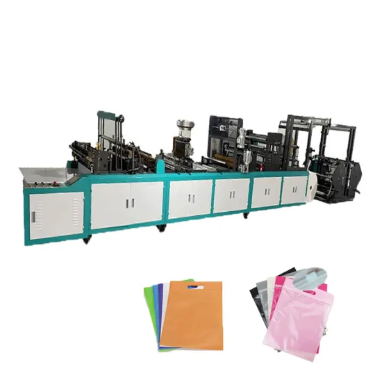 High Quality Automatic Spunbond & Polypropylene Film Zipper Non Woven Bag Making Machine Price