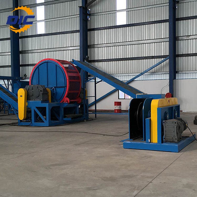 Used Whole Truck Tire Shredder Machine