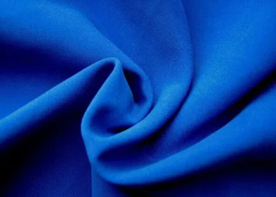 Woven dyed polyester microfiber peach skin fabric