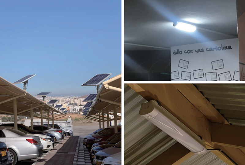 Solar Batten Light Application Solar Batten Light Application
