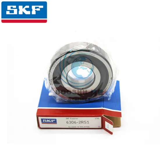 SKF 6306-2RS1 Rubber Sealed Deep Groove Ball Bearing