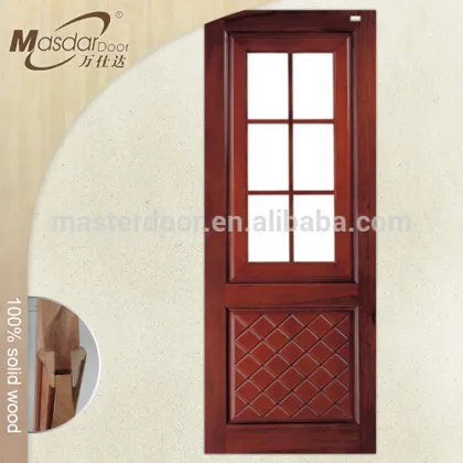 New design bedroom security wooden doors and windows
