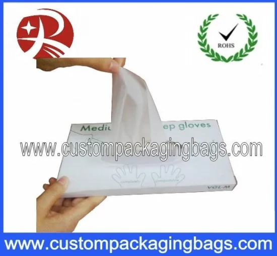 Disposable Colored Plastic Biodegradable Bags Gloves For Food Service