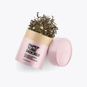 Custom Kraft Paper Tube Tea Box Packaging