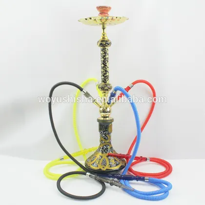 Social smoke popular shishabar 4 pipes hookah pot
