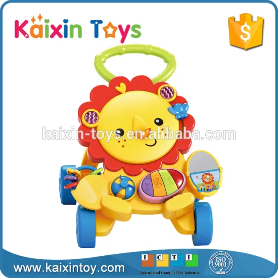 10254092 CE Approval Musical Lion Learning walker baby sit-to-stand learning walker