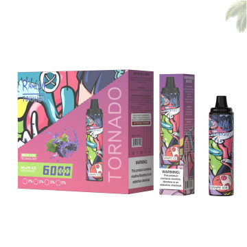 Original RandM Tornado 6000 puffs Vape Device Wholesale