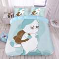 Oem Printed Cartoon100% Cotton Bed Sets for Kids